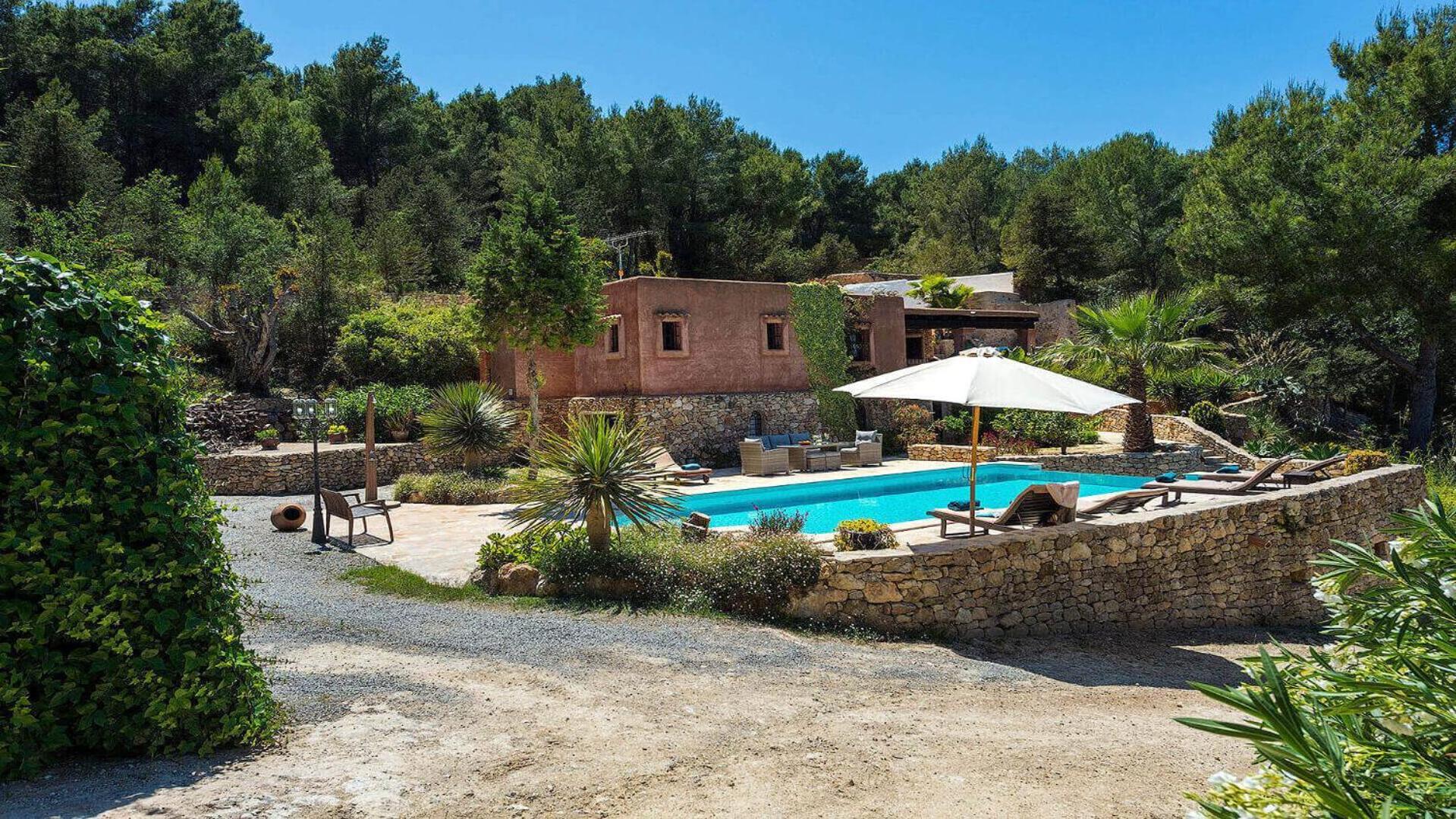 New! Villa Finca Niko Santa Eularia des Riu Dış mekan fotoğraf